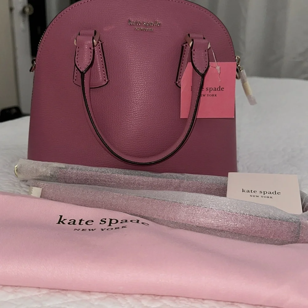 Kate Spade Sylvia Medium Dome Satchel in Blustery